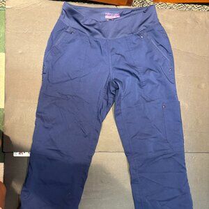 Purple Label Yoga by Healing Hands Navy Scrub Pants – Women’s XS